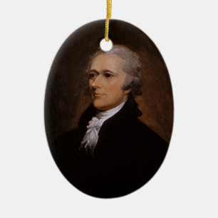 Alexander Hamilton Keramisch Ornament