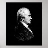 Alexander Hamilton Portrait Poster (Voorkant)