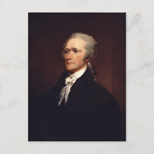 Alexander Hamilton Portrait van John Trumbull (180 Briefkaart