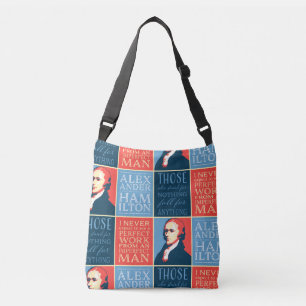 Alexander Hamilton Quotations Crossbody Tas