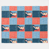 Alexander Hamilton Quotations Fleece Deken (Voorkant (Horizontaal))