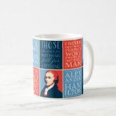 Alexander Hamilton Quotes Koffiemok (Voorkant rechts)