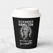Alexander Hamilton schreef 51 essays in 6 maanden Papieren Bekers (Voorkant)