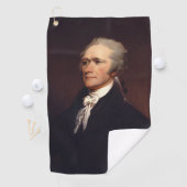 Alexander Hamilton: stichter van de VS, historisch Golfhanddoek (Insitu)