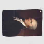 Alexander Hamilton: stichter van de VS, historisch Golfhanddoek (Horizontaal)