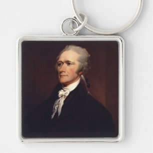 Alexander Hamilton: stichter van de VS, historisch Sleutelhanger