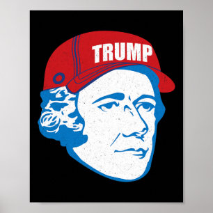 Alexander Hamilton Trump Hoed 2020 Verkiezing Repu Poster