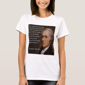 Alexander Hamilton "Vijandelijke Leider" Cadeau T-shirt