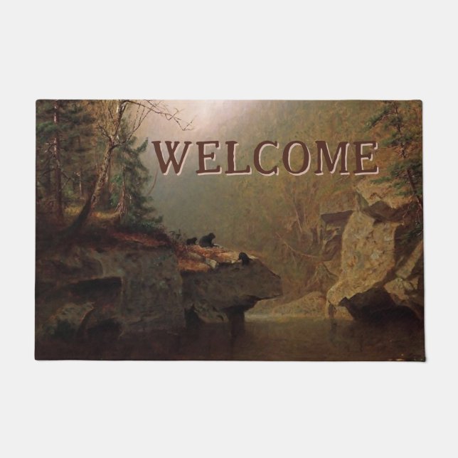 Alexander Helwig Wyant, drie Beren Deurmat (Voorkant)