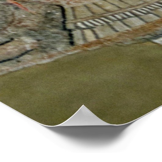 Alexander het Grote Portret Poster (Hoek)