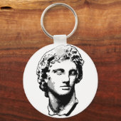 Alexander het Grote standbeeld Sleutelhanger (Voorkant)