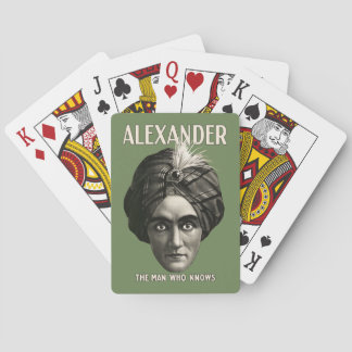 Alexander - Het Man dat het kent - speelkaarten