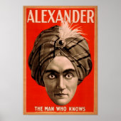 Alexander het Man dat het Magische Poster kent (Voorkant)
