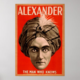 Alexander het Man dat het Magische Poster kent