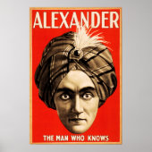 ALEXANDER Het Man dat het Show van de Verlichtings Poster (Voorkant)