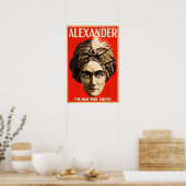 ALEXANDER Het Man dat het Show van de Verlichtings Poster (Keuken)