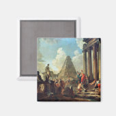 Alexander III de Grote voor de Tomb Magneet (Voorkant / Achterkant)