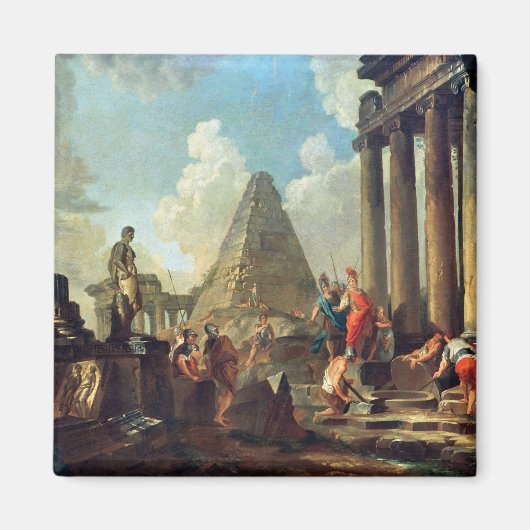 Alexander III de Grote voor de Tomb Magneet (Voorkant)