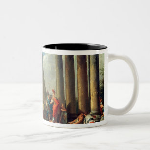 Alexander III de Grote voor de Tomb Tweekleurige Koffiemok