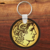 Alexander III van het Macedonische portret (oude m Sleutelhanger (Voorkant)