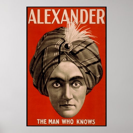Alexander l'homme qui connaît Magic Poster (Devant)