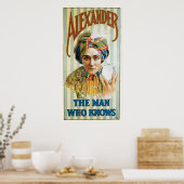 Alexander Magicia Poster 1915 (Keuken)