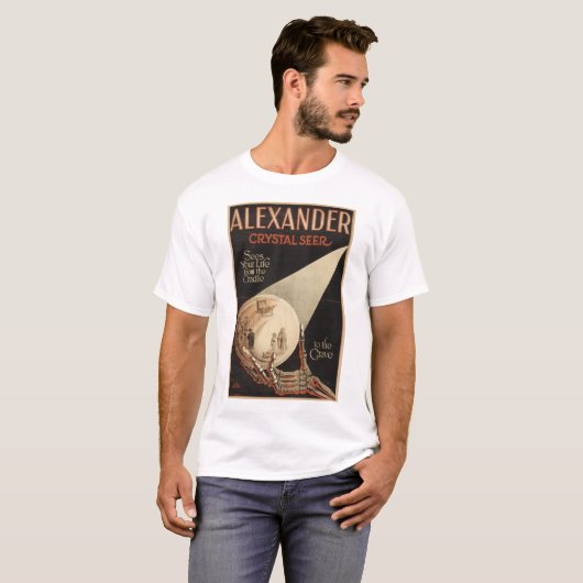 Alexander Magician Crystal Seer t-shirt (Voorkant volledig)