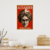 ALEXANDER Magicische illusionist VAUDEVILLE Poster (Keuken)