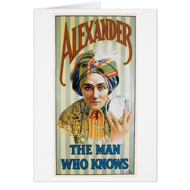 Alexander ~ Mentalist Physic  Magic Act (Voorkant)