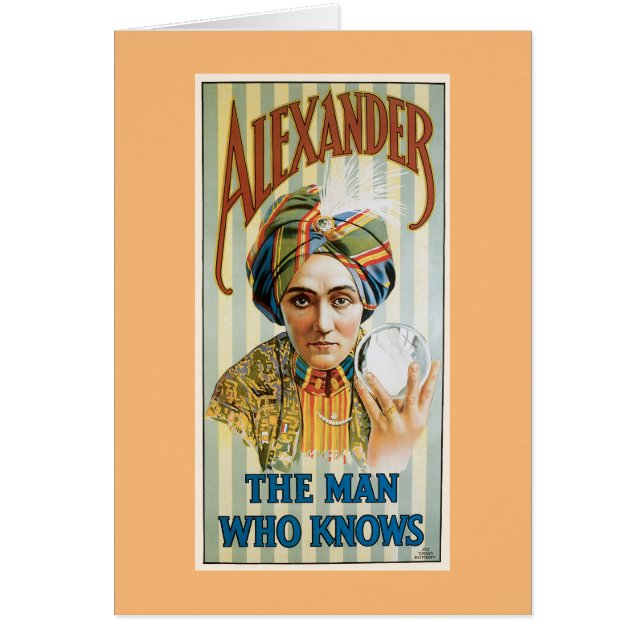 Alexander ~ Mentalist Physic  Magic Act (Voorkant)