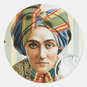 Alexander ~ Mentalist Physic Magic Act Ronde Sticker