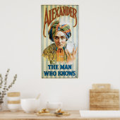 Alexander ~ Mentalist Physic Magic Ad Poster (Keuken)