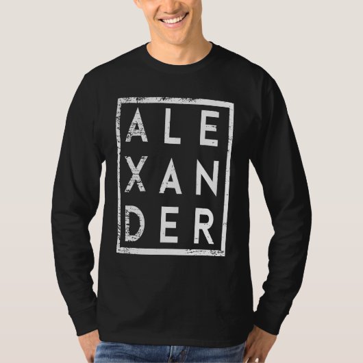 Alexander Minimalism T-shirt (Voorkant)