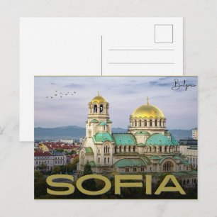 Alexander Nevsky Sofia, Bulgarije geschenken Briefkaart