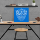 Alexander Nom Cloud Personnalisable Poster