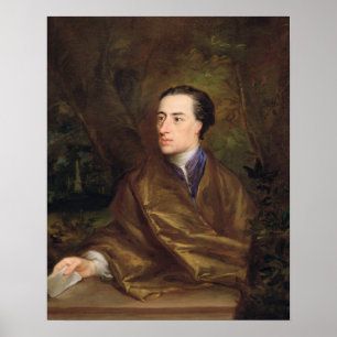 Alexander Pope (1688-1744) 1738 (olie op canvas) Poster