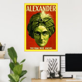Alexander ~ Poster magicien Vintage (Bureau à domicile)