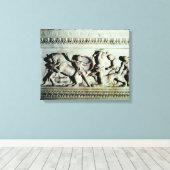 Alexander Sarcophagus Canvas Afdruk (Insitu (Houten vloer))