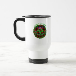 Alexander Scottish Tartan Celtic Thistle Reisbeker