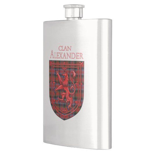 Alexander Tartan Scottish Play Lion Rampant Flacon (Links)