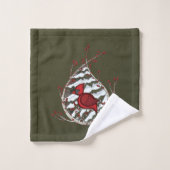 Alexander the Cardinal Towel Set (Gant de toilette)