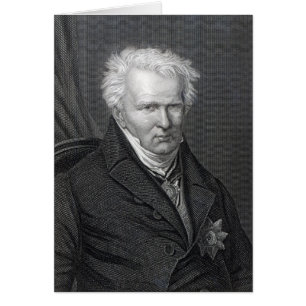 Alexander von Humboldt, gegraveerd door C. Cook