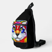 Alexander's Cat zwarte rugzak (Rechterhoek)