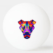 Alexander's Dog wit 3-sterren ping pong bal Pingpongballen (Voorkant)