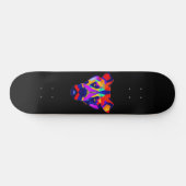 Alexander's Dog zwarte skateboard (Horizontaal)