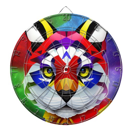 Alexander's Kat dartboard Dartbord (Voorkant)