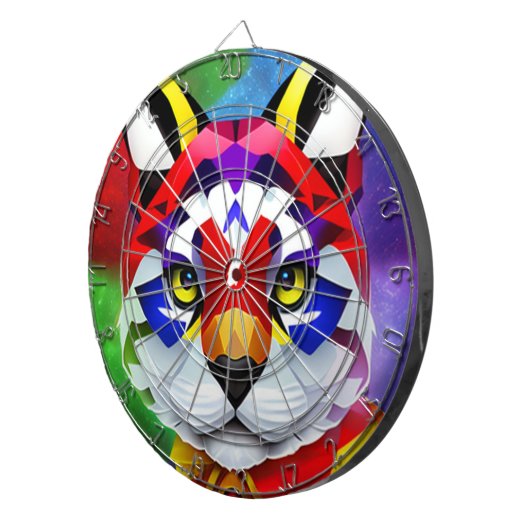 Alexander's Kat dartboard Dartbord (Voorkant Rechts)