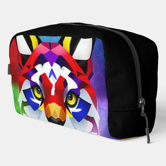 Alexander's kat dopp kit toilettasje (Rechterhoek)