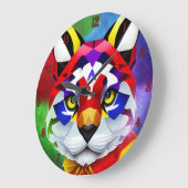 Alexander's kattenwandklok grote klok (Hoek)