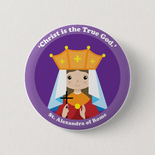 Alexandra de Rome Ronde Button 5,7 Cm